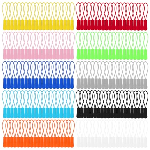 Pilikoll 200 Stück Zipper Etikett Starke Nylon Schnur Reißverschluss Anhänger Reißverschluss Zipper Ersatz Reißverschluss Anhänger Zipper Nylon Ersatzzipper zum Einfädeln für Sportbekleidung,Rucksack Pilikoll 200 Stück Zipper Etikett Starke Nylon Schnur Reißverschluss Anhänger Reißverschluss Zipper Ersatz Reißverschluss Anhänger Zipper Nylon Ersatzzipper zum Einfädeln für Sportbekleidung,Rucksack von Pilikoll