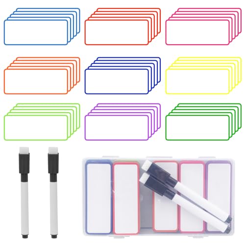 Pilikoll 54 Stück Magnetstreifen Beschreibbar mit Whiteboard Pen Löschbarer Magnetstreifen Magnetische Etiketten Wiederverwendbar Magnetische Trocken Abwischbare Etiketten für Schule, Home, Office Pilikoll 54 Stück Magnetstreifen Beschreibbar mit Whiteboard Pen Löschbarer Magnetstreifen Magnetische Etiketten Wiederverwendbar Magnetische Trocken Abwischbare Etiketten für Schule, Home, Office von Pilikoll