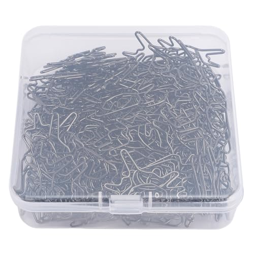 100pcs Dekorative Papierclips Bunt Metallic Fun Fancy Paperclips zum Organisieren von Notizbüchern Lesezeichen Klemmbretter Büro -Heimschule Eisen Drahtpapier Clips mit 100pcs Dekorative Papierclips Bunt Metallic Fun Fancy Paperclips zum Organisieren von Notizbüchern Lesezeichen Klemmbretter Büro -Heimschule Eisen Drahtpapier Clips mit von Pilipane