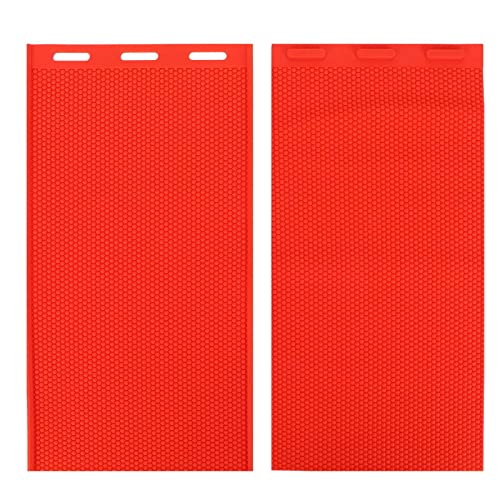 2 x Gummi-Bienenwachs-Form, Bienenwachs-Blech, DIY-Gummi-Kamm, Foundation-Pressform, Bienenzucht-Zubehör, Nistkasten, Foundation-Form, Bienenwachs-Blätter, Rot, 2 Stück Bienenwachs-Blech 2 x Gummi-Bienenwachs-Form, Bienenwachs-Blech, DIY-Gummi-Kamm, Foundation-Pressform, Bienenzucht-Zubehör, Nistkasten, Foundation-Form, Bienenwachs-Blätter, Rot, 2 Stück Bienenwachs-Blech von Pilipane
