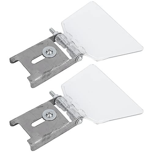 2 x Schleifbock Augenschutz, Bench Grinder Eyeshield 304 Edelstahlkoffer Werkzeugschild Zubehör Bankschleifer Augenschutz,für Schleifbock Bank von Pilipane