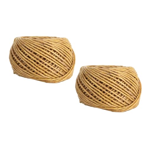 2pcs Kerzendocht 2 mm gewebte Nicht giftige umweltfreundliche Bio -Hanf Docht für DIY -Kerzen, die Öllampen Machen (60 m) von Pilipane