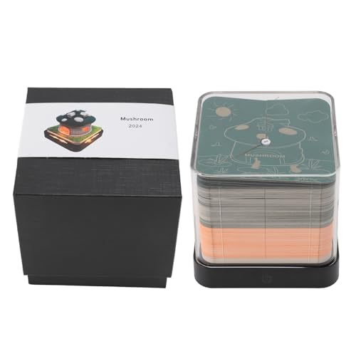 3D -Memo -Pad -Kalender innovative lustige exquisite handgefertigte 3D -Papier -Skulpturen Notizblock für Sticky Note Home Decor (Grün) von Pilipane