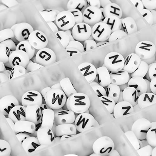 Acrylalphabet Buchstaben Perlen klare englische Schriftart DIY Runde Perlen für Armbänder Halsketten, die 1200pcs mit elastischer String -Speicherbox weiß basteln Acrylalphabet Buchstaben Perlen klare englische Schriftart DIY Runde Perlen für Armbänder Halsketten, die 1200pcs mit elastischer String -Speicherbox weiß basteln von Pilipane