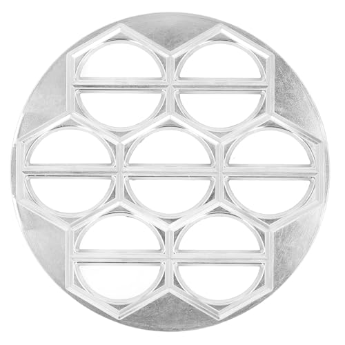 Aluminium -Knödel Hersteller Russisch Pelmeni Metal Ravioli Cutter 14 Loch Multi -Funktion Küchenwerkzeug für Heimköche und Kochbegeisterte langlebige Aluminiumlegierung 24,3 cm Aluminium -Knödel Hersteller Russisch Pelmeni Metal Ravioli Cutter 14 Loch Multi -Funktion Küchenwerkzeug für Heimköche und Kochbegeisterte langlebige Aluminiumlegierung 24,3 cm von Pilipane