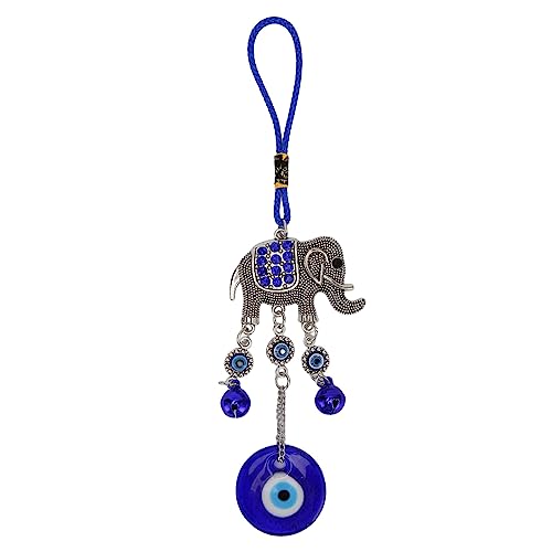 Blue Eye Hanging Ornament Stylish viel Glück Reichtum Glücksanhänger für Heimbüro -Autodekoration aus Ferroalloy Glas Größe 22.5x6.1x1.5 cm Blue Eye Hanging Ornament Stylish viel Glück Reichtum Glücksanhänger für Heimbüro -Autodekoration aus Ferroalloy Glas Größe 22.5x6.1x1.5 cm von Pilipane