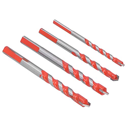 Bohrbit Set 4pcs Multi -Funktion Stahlbohrbits für Fliesen Glasbeton Ziegel Holz Hochqualität langlebig 6 mm 8 mm 10 mm 12 mm Lochöffner Werkzeug Bohrbit Set 4pcs Multi -Funktion Stahlbohrbits für Fliesen Glasbeton Ziegel Holz Hochqualität langlebig 6 mm 8 mm 10 mm 12 mm Lochöffner Werkzeug von Pilipane