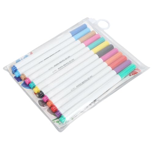 Bügeleisen auf Übertragungsstiften professionelle Feine Tipps Sticker Wärmeübertragung Marker Kit für DIY -Stoff T -Shirts Kissen Kleidung Leinwand 12pcs Waschbares Wasser löslich Bügeleisen auf Übertragungsstiften professionelle Feine Tipps Sticker Wärmeübertragung Marker Kit für DIY -Stoff T -Shirts Kissen Kleidung Leinwand 12pcs Waschbares Wasser löslich von Pilipane