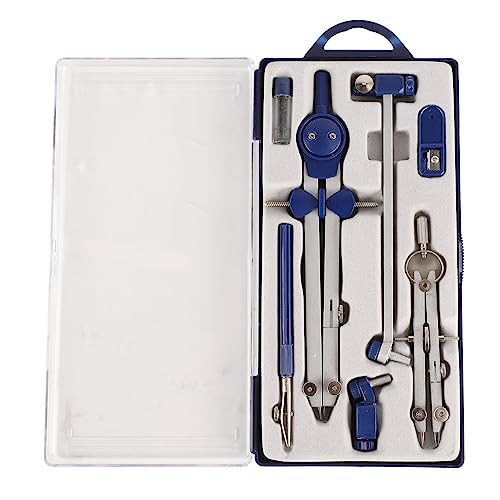 Compass Geometrie Set Professionelles Mathematikzeichnung Kit mit Verlängerung Strahl Shatter -Proof Box Zink Legierung Bau für Schulbüroentwicklung Design Compass Geometrie Set Professionelles Mathematikzeichnung Kit mit Verlängerung Strahl Shatter -Proof Box Zink Legierung Bau für Schulbüroentwicklung Design von Pilipane