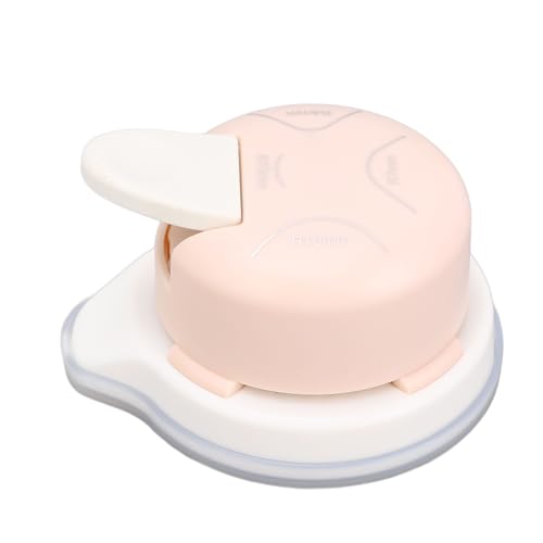 Corner Rounder Punch 4 in 1 Multifunktional tragbare Papier -Eckschneider mit Slick -Schneiden und ohne Grat für Handwerks -Scrapbooking -Grußkarten und mehr aus Kunststoff und (Lila) (Rosenate) von Pilipane