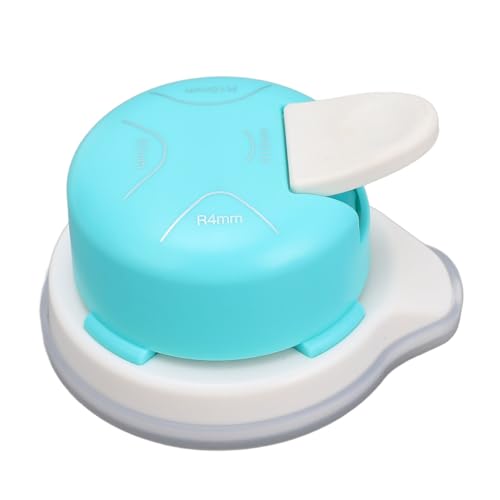 Corner Rounder Punch Cutter 4 in 1 Multi -Winkelpapier -Ecke Rounder Tool für reibungslose professionelle Kanten, die Scrapbooking -Karten erstellen Home Office School Verwenden (Weiß) (Grün) von Pilipane