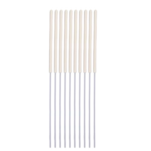 Einziehbarer Radiergummi -Nachfüllungen 10pcs Latex Gummi Ersatz Eraser Stick Nachfüllungen zum Zeichnen des Schreibens Home Office School Langlebige Stiftstil Design (Runden) von Pilipane