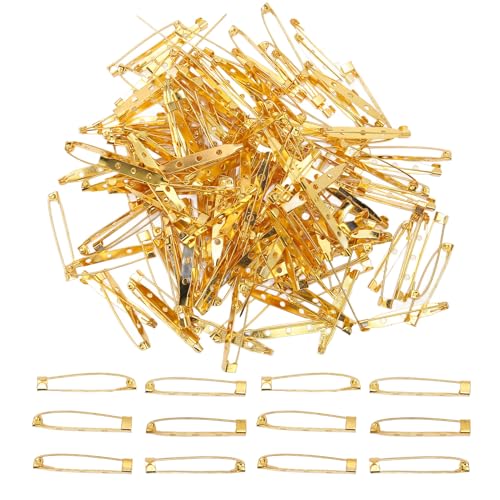 Goldsicherheitsstifte große rostfeste 200pcs Metall Sicherheitsstifte zum Erstellen von Nähkleidung Windeln Golden 1,6 Zoll Länge Goldsicherheitsstifte große rostfeste 200pcs Metall Sicherheitsstifte zum Erstellen von Nähkleidung Windeln Golden 1,6 Zoll Länge von Pilipane