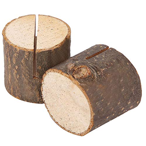 Holz Tischkartenhalter,Holz Runde Pfahl Form Tischnummer Halter Clip Foto Halter Tischkarte Halter Platzkartenhalter,Standnummer Tabelle Clip Kartenhalter für Hochzeiten, Weihnachten, Taufe Holz Tischkartenhalter,Holz Runde Pfahl Form Tischnummer Halter Clip Foto Halter Tischkarte Halter Platzkartenhalter,Standnummer Tabelle Clip Kartenhalter für Hochzeiten, Weihnachten, Taufe von Pilipane