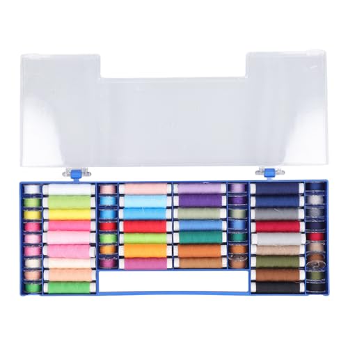 Nähgarn-Set Polyester-Nähgarn-Spulen-Hands garn für DIY Crafts Maschine Nähhäkerei Besung geflecht 50 Meter pro Spule von Pilipane