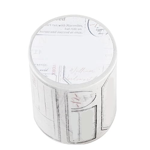 Pilipane Dekoratives Klebeband Sammelalbum DIY Craft Retro -Stil leicht zu reißen starke Viskosität ohne Rückstände für Foto Album Journal Geschenkverpackung Papiermaterial 1 Roll Pilipane Dekoratives Klebeband Sammelalbum DIY Craft Retro -Stil leicht zu reißen starke Viskosität ohne Rückstände für Foto Album Journal Geschenkverpackung Papiermaterial 1 Roll von Pilipane