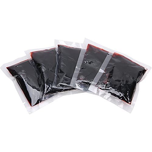 Pilipane Halloween Blood Bag 5pcs 20ml Fake Blood Cosplay Requisiten Horror -Szenen -Dekoration für Halloween Party Haunted House Rollenspiele Requisiten Pilipane Halloween Blood Bag 5pcs 20ml Fake Blood Cosplay Requisiten Horror -Szenen -Dekoration für Halloween Party Haunted House Rollenspiele Requisiten von Pilipane