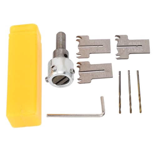 Professionelles 8-teiliges Armbandbohrer-Set für die Holzbearbeitung, HSS, multifunktionale Holzringbohrer mit 3 Klingen für Holzschnitzerei, Schmuckherstellung und Professionelles 8-teiliges Armbandbohrer-Set für die Holzbearbeitung, HSS, multifunktionale Holzringbohrer mit 3 Klingen für Holzschnitzerei, Schmuckherstellung und von Pilipane