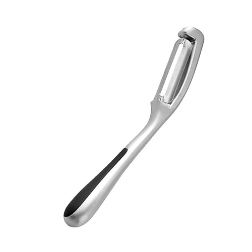 Schäler aus Edelstahl, ergonomisch, rutschfest, effizienter Obst- und Gemüseschäler für die Verwendung in der Küche, langlebiges Material, leicht zu reinigen, Edelstahlkonstruktion Schäler aus Edelstahl, ergonomisch, rutschfest, effizienter Obst- und Gemüseschäler für die Verwendung in der Küche, langlebiges Material, leicht zu reinigen, Edelstahlkonstruktion von Pilipane
