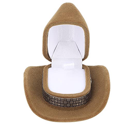 Schmuck-Aufbewahrungsbox, Tragbare Hut-förmige Schmuckschatulle, Ring-Halskette, Reise-Aufbewahrungsbox, Ohrringe, Geschenkboxen, Damen-Schmuckschatulle, Lustige Cowboy-Hut-Ring-Aufbewahrung, Ohrringe Schmuck-Aufbewahrungsbox, Tragbare Hut-förmige Schmuckschatulle, Ring-Halskette, Reise-Aufbewahrungsbox, Ohrringe, Geschenkboxen, Damen-Schmuckschatulle, Lustige Cowboy-Hut-Ring-Aufbewahrung, Ohrringe von Pilipane