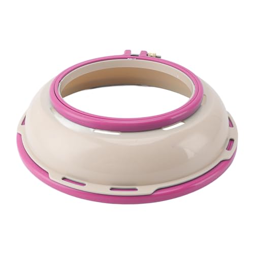 Stickstand doppelseitig doppelseitig Punch Nadel Stand Hoop -Rahmen für Kreuzstich -Quilt -Handwerksprojekte robustes Kunststoffmaterial 16,5 cm und 25 cm Größe (#1) von Pilipane