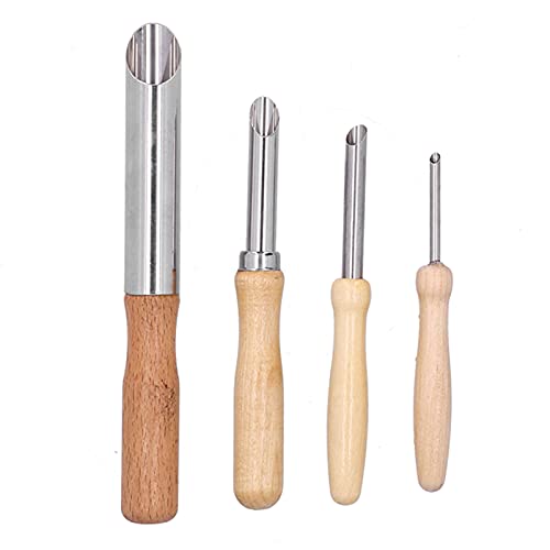 Tonlochschneider Keramiklochschneider Skulpturenlochschneider Edelstahl Keramik Punch Hole Werkzeug mit Holzgriff für Künstler Crafters Grasbaum synthetische Holz 4pcs Tonlochschneider Keramiklochschneider Skulpturenlochschneider Edelstahl Keramik Punch Hole Werkzeug mit Holzgriff für Künstler Crafters Grasbaum synthetische Holz 4pcs von Pilipane