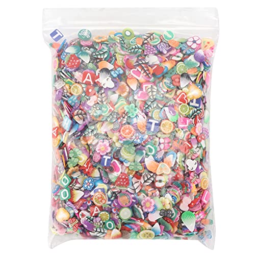 Tonperlen DIY -Schmuck Herstellung 3000 Stück weicher Keramik Bunte glatte wasserdichte flache Tonfruchtscheiben für handgefertigte Handwerksarmbänder Ohrringe Ohrringe von Pilipane