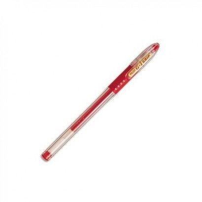 Pilot Gel-Kugelschreiber, G1, 0,7 mm, Strichbreite 0,5 mm, Rot, 6 Stück von Pilot