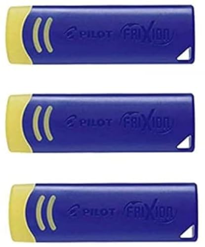 Pilot FriXion Pilot – Radiergummi 3er-Pack, Blau von Pilot Pen