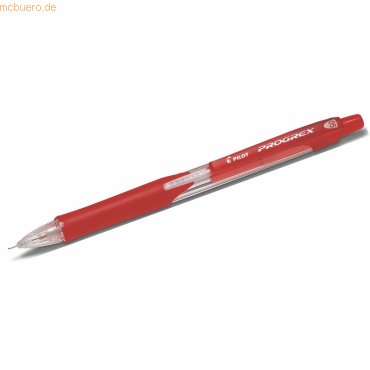 10 x Pilot Feinminenstift Progrex 0,5 rot von Pilot