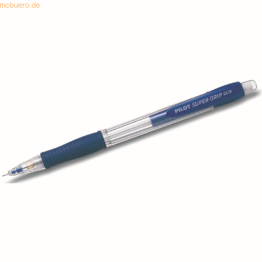 12 x Pilot Feinminenstift Super Grip 0,5mm H-185-SL blau von Pilot