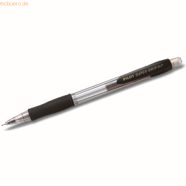 12 x Pilot Feinminenstift Super Grip 0,7mm H-187-SL schwarz 12 x Pilot Feinminenstift Super Grip 0,7mm H-187-SL schwarz von Pilot