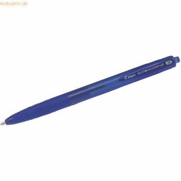 12 x Pilot Kugelschreiber Super Grip G retractable F blau von Pilot