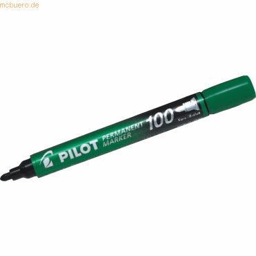 12 x Pilot Permanentmarker 100 grün 12 x Pilot Permanentmarker 100 grün von Pilot