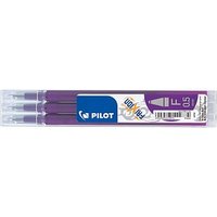 3 PILOT FRIXION Tintenrollerminen violett von Pilot
