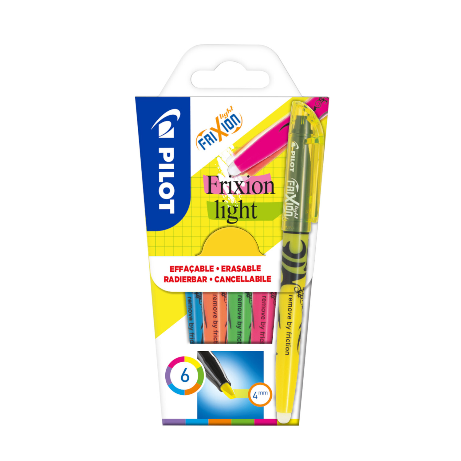 FriXion Light Neon Textmarker Set von Pilot
