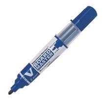 PILOT 386732 Whiteboard-Marker V BOARD MASTER, Rundspitze, blau von Pilot