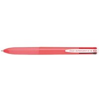PILOT 4-Farben-Kugelschreiber Super Grip-G4 pink, Schreibfarbe: schwarz, blau, rot, grün, 1 St. von Pilot