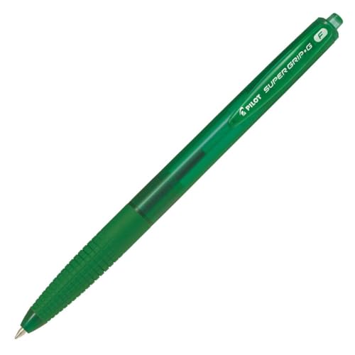 PILOT 524394 Druckkugelschreiber SUPER GRIP G, Strichfarbe: grün PILOT 524394 Druckkugelschreiber SUPER GRIP G, Strichfarbe: grün von Pilot