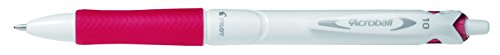 PILOT BAB15M-BG-R Druckkugelschreiber ACROBALL PURE WHITE, rot PILOT BAB15M-BG-R Druckkugelschreiber ACROBALL PURE WHITE, rot von PILOT