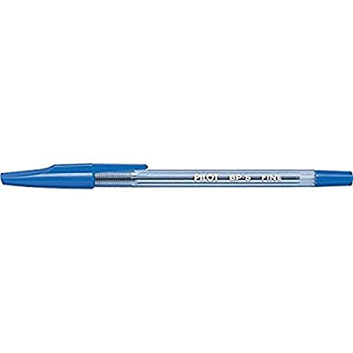 PILOT BP-S-F, Kugelschreiber mit Metallspitze 0,7 mm, blau, Packung mit 12 Stück PILOT BP-S-F, Kugelschreiber mit Metallspitze 0,7 mm, blau, Packung mit 12 Stück von Pilot