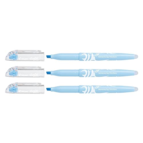 PILOT FRIXION light Textmarker Natural, Himmelblau, 3 Stück von Pilot