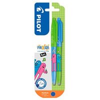 PILOT FriXion Ball Friends Edition Tintenroller Beat Buddies 0,4 mm, Schreibfarbe: blau, 2 St. von Pilot