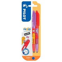 PILOT FriXion Ball Friends Edition Tintenroller Floral BFFs 0,4 mm, Schreibfarbe: blau, 2 St. von Pilot
