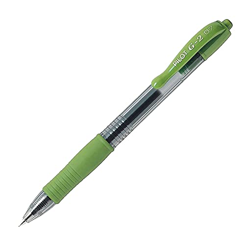 PILOT G-2 07 Gel-Tintenroller, mittlere Spitze, Limettengrün, 5 Stück PILOT G-2 07 Gel-Tintenroller, mittlere Spitze, Limettengrün, 5 Stück von Pilot