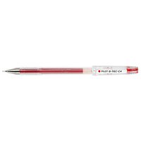 PILOT G-Tec C4 0.4 Gelschreiber transparent 0,4 mm, Schreibfarbe: rot, 1 St. von Pilot