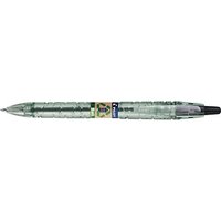 PILOT Kugelschreiber B2P „Bottle 2 Pen“ ECOBALL transparent Schreibfarbe schwarz, 1 St. von Pilot