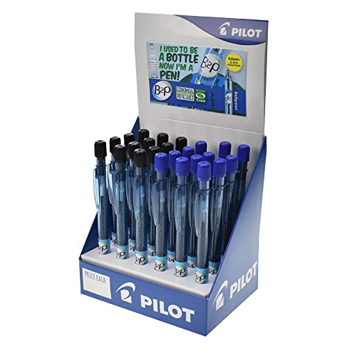 PILOT - Kugelschreiber mit runder Spitze B2P - Packung mit 24 Stück (Einheitsgröße) (Transparent) von Pilot