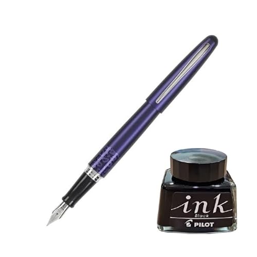 PILOT MR2 Leopard Füllfederhalter, fein, mit 30 ml schwarzer Tintenflasche PILOT MR2 Leopard Füllfederhalter, fein, mit 30 ml schwarzer Tintenflasche von Pilot