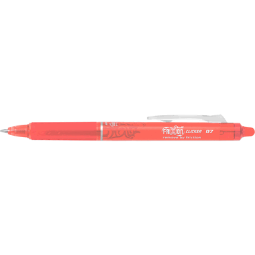 PILOT Tintenroller FriXion Clicker - 0,4 mm koralle radierbar. von Pilot
